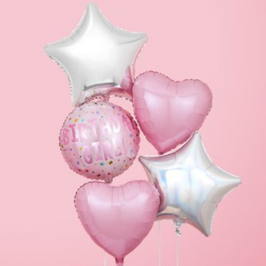 (5) Mylar Balloons